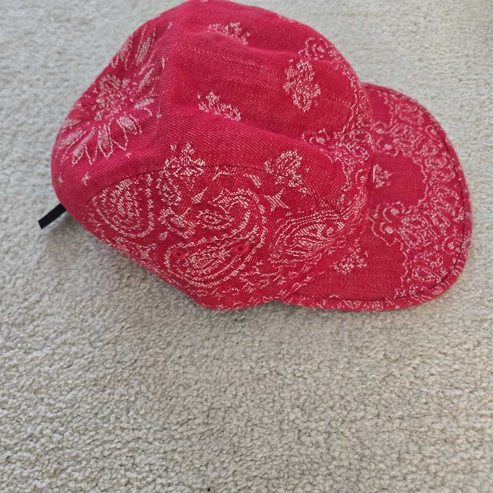 Supreme Red Patterned Cap - Picture 4 of 5